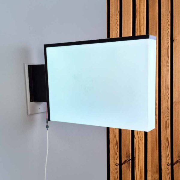 لایت باکس مستطیل 70 * 50 لوتوس تابلوسازی نقطه