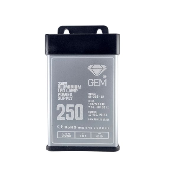 منبع تغذیه 200وات 16.6آمپر GEM
